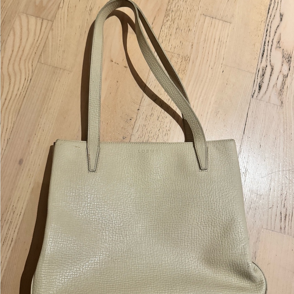 Loewe Cream Textured Medium Bag - ACCEPT OFFERS